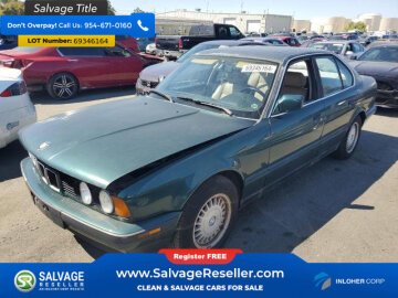 1990 BMW 525i Sedan