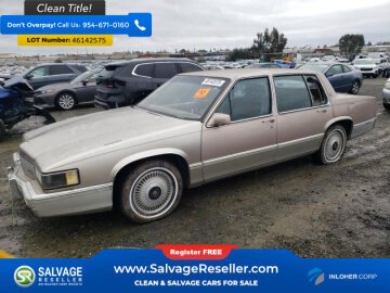 New 1990 Cadillac De Ville Sedan