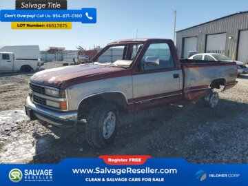 New 1990 Chevrolet Silverado 1500 4x4 Regular Cab