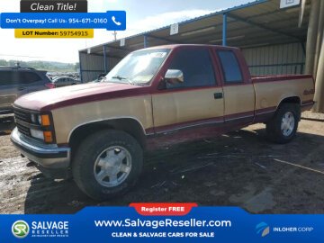 1990 Chevrolet Silverado 1500 4x4 Extended Cab
