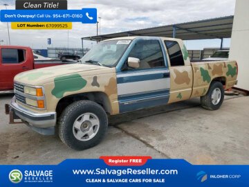 1990 Chevrolet Silverado 1500 4x4 Extended Cab