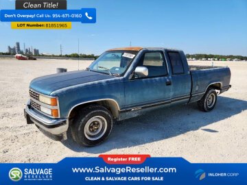 1990 Chevrolet Silverado 1500 2WD Extended Cab
