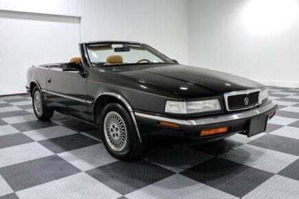 Photo 1 for 1990 Chrysler TC by Maserati