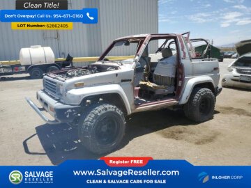 1990 Daihatsu Rocky 4WD SE