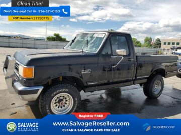1990 Ford F150 4x4 Regular Cab