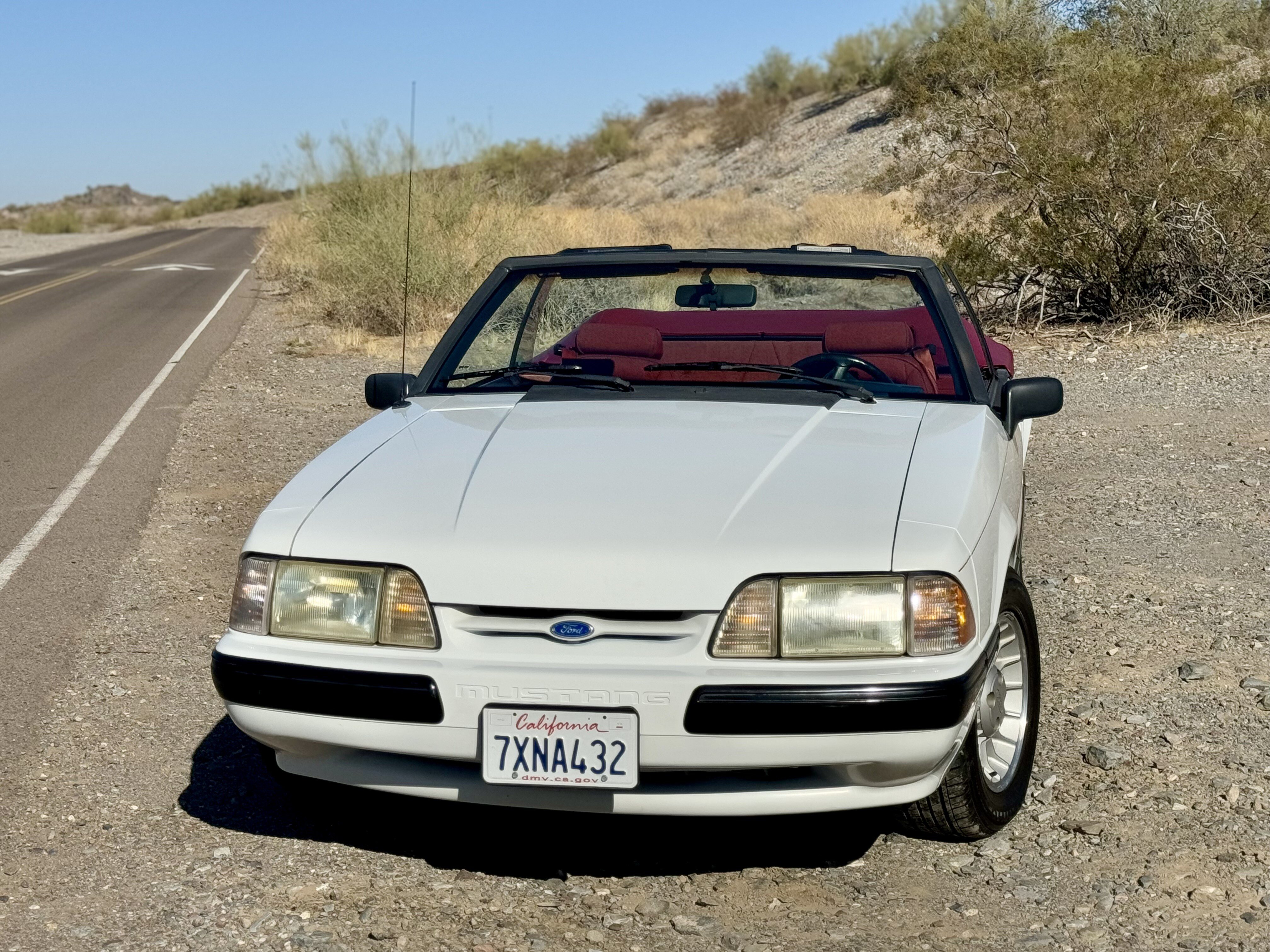 1990 Ford Mustang LX V8 Convertible for auction near phoenix