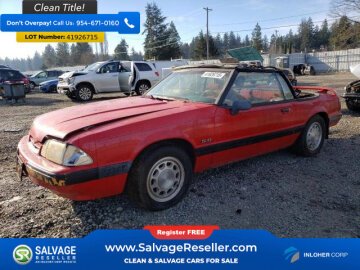 1990 Ford Mustang LX V8 Convertible