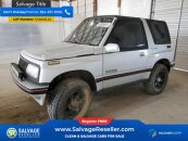 New 1990 Geo Tracker 4WD 2-Door