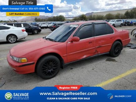 Photo 1 for New 1990 Honda Accord Sedan