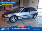 1990 Honda Civic Hatchback