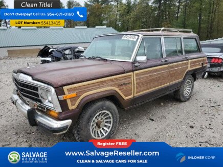 Photo 1 for New 1990 Jeep Grand Wagoneer