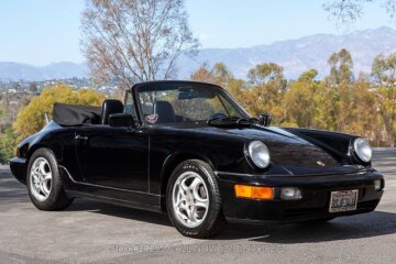 1990 Porsche 911 Carrera Cabriolet