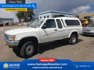 1990 Toyota Pickup 4x4 Xtracab Deluxe