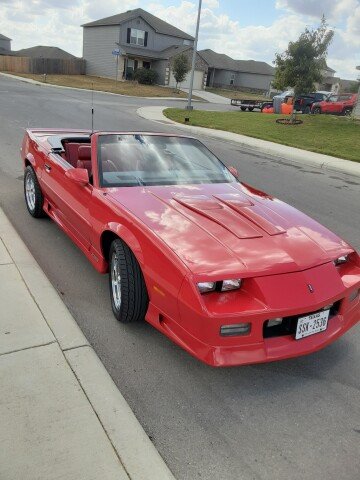 1991 Chevrolet Camaro Z28 Convertible