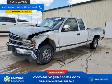 1991 Chevrolet Silverado 1500 2WD Extended Cab
