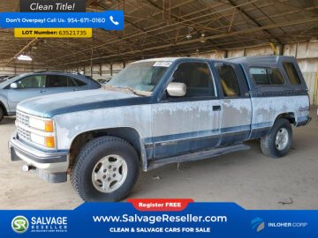 1991 Chevrolet Silverado 1500 4x4 Extended Cab