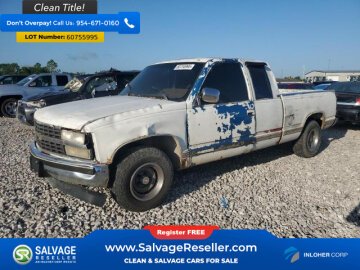 1991 Chevrolet Silverado 1500 2WD Extended Cab