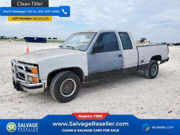 1991 Chevrolet Silverado 1500 2WD Extended Cab