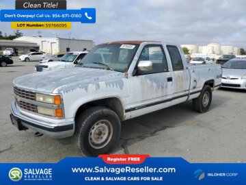 1991 Chevrolet Silverado 2500 4x4 Extended Cab