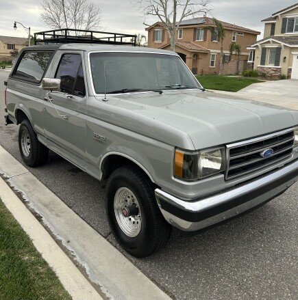 Photo 1 for 1991 Ford Bronco XLT for Sale by Owner