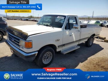 New 1991 Ford F150 2WD Regular Cab