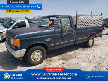New 1991 Ford F150 2WD Regular Cab