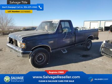 1991 Ford F250 2WD Regular Cab