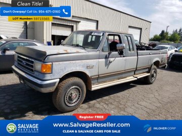 1991 Ford F250 4x4 SuperCab