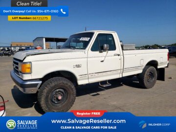 1991 Ford F250 4x4 Regular Cab