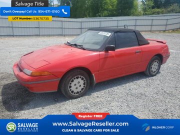 1991 Mercury Capri XR2