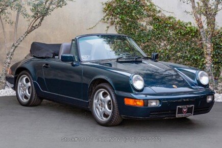 Photo 1 for 1991 Porsche 911 Carrera Cabriolet