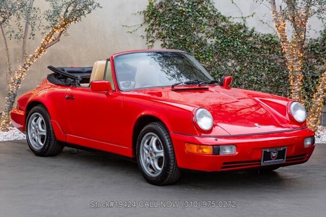 1991 Porsche 911 Carrera Cabriolet