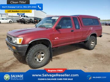 New 1991 Toyota Pickup 4x4 Xtracab Deluxe V6