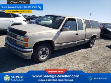 1992 Chevrolet Silverado 1500 2WD Extended Cab
