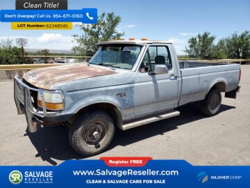 1992 Ford F150 4x4 Regular Cab