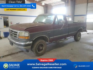 1992 Ford F150 4x4 Regular Cab