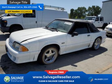New 1992 Ford Mustang GT Convertible