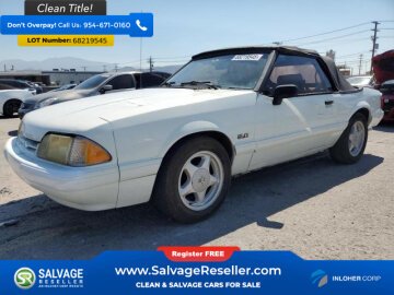1992 Ford Mustang LX V8 Convertible