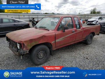 1992 Toyota Pickup 2WD Xtracab Deluxe