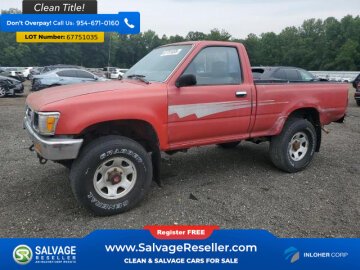 1992 Toyota Pickup 4x4 Regular Cab Deluxe