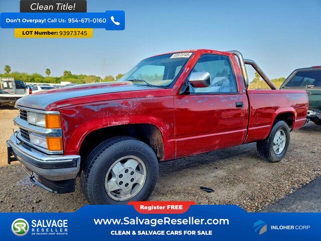1993 Chevrolet Silverado 1500 4x4 Regular Cab for sale near