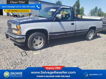 1993 Chevrolet Silverado 1500 2WD Regular Cab