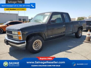 1993 Chevrolet Silverado 1500 2WD Extended Cab