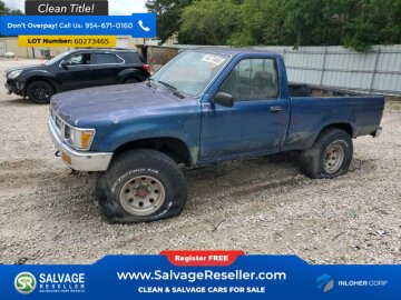1993 Toyota Pickup 4x4 Regular Cab Deluxe