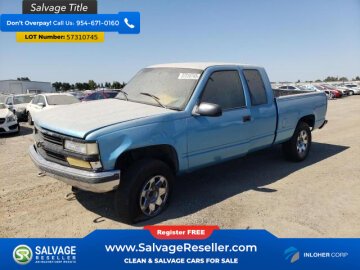 1995 Chevrolet Silverado 1500 4x4 Extended Cab