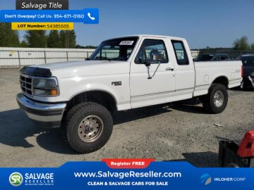 1995 Ford F150 4x4 SuperCab XL