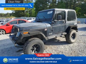 New 1995 Jeep Wrangler 4WD SE