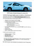 Thumbnail Photo 5 for 1995 Pontiac Firebird Firehawk