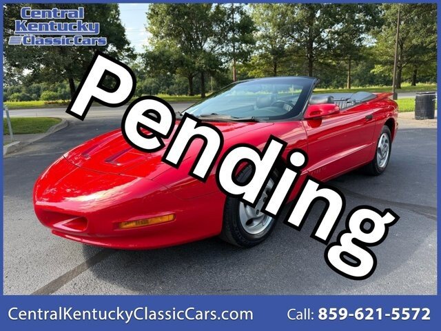 1995 Pontiac Firebird Convertible