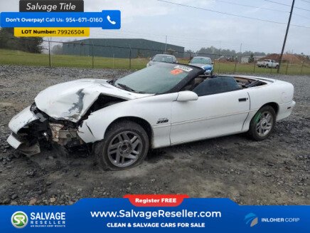 Photo 1 for New 1996 Chevrolet Camaro Z28 Convertible